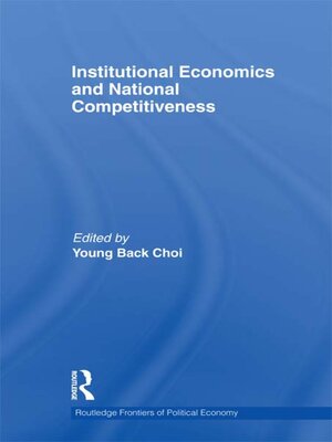 cover image of Institutional Economics and National Competitiveness